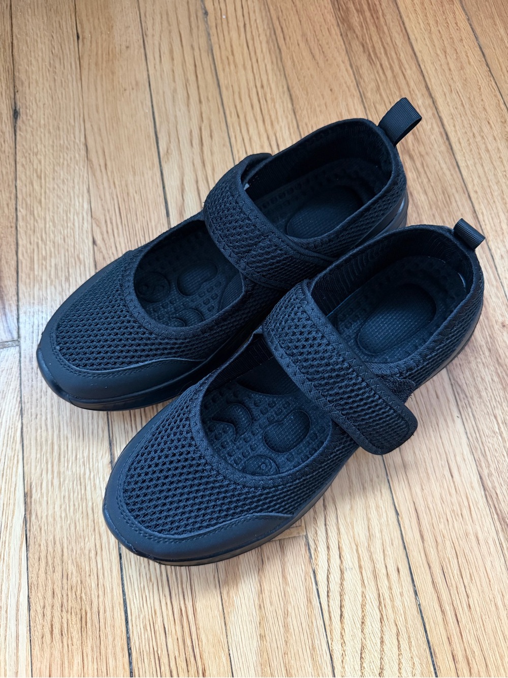 Black Mary Jane Sneakers